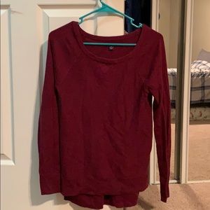 Maroon American eagle sweater